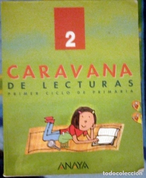 Libros antiguos: caravana de lecturas anaya - Foto 1