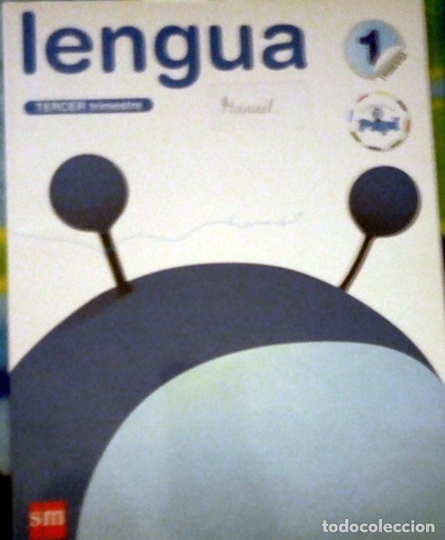Libros antiguos: libro de escuela lengua - Foto 1