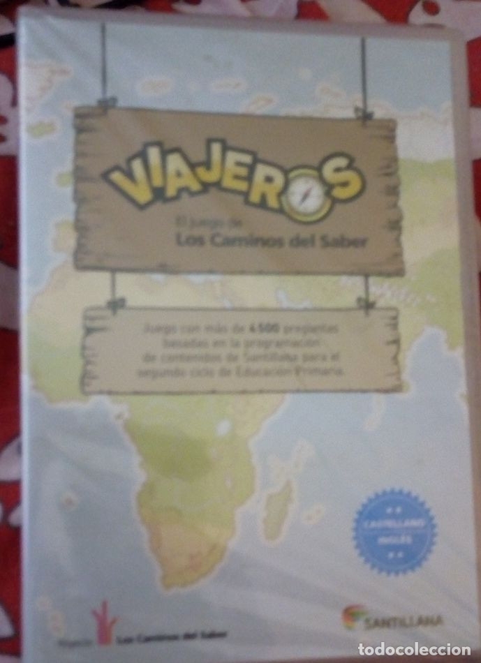 Libros antiguos: dvd interactivo aprender ni&ntilde;os viajeros - Foto 1