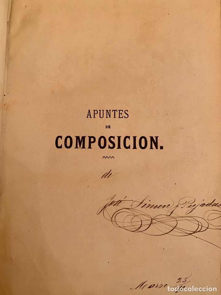 Libros antiguos: L-Apuntes de Composici&oacute;n de edificios de habitacion, rurales e industriales, Don Simon y Pujadas - Foto 4