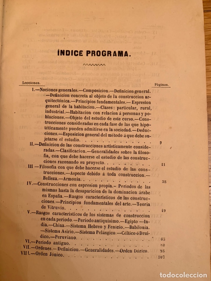 Libros antiguos: L-Apuntes de Composici&oacute;n de edificios de habitacion, rurales e industriales, Don Simon y Pujadas - Foto 6