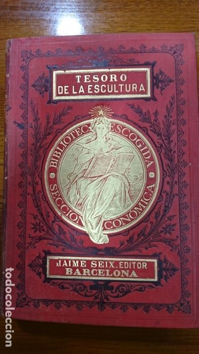 Libros antiguos: Tesoro de la escultura - Foto 1