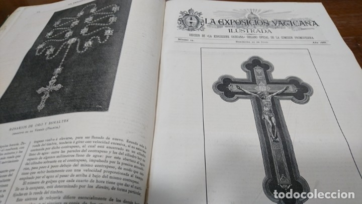 Libros antiguos: LA EXPOSICI&Oacute;N VATICANA ILUSTRADA - Foto 13