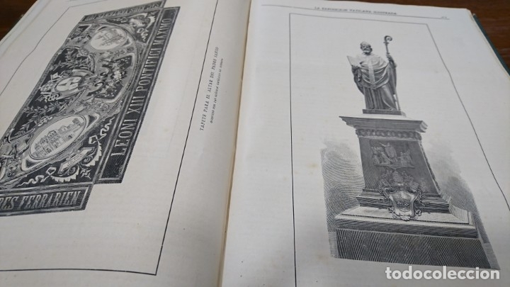 Libros antiguos: LA EXPOSICI&Oacute;N VATICANA ILUSTRADA - Foto 16