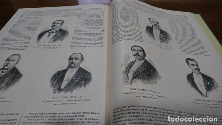 Libros antiguos: LA EXPOSICI&Oacute;N VATICANA ILUSTRADA - Foto 17
