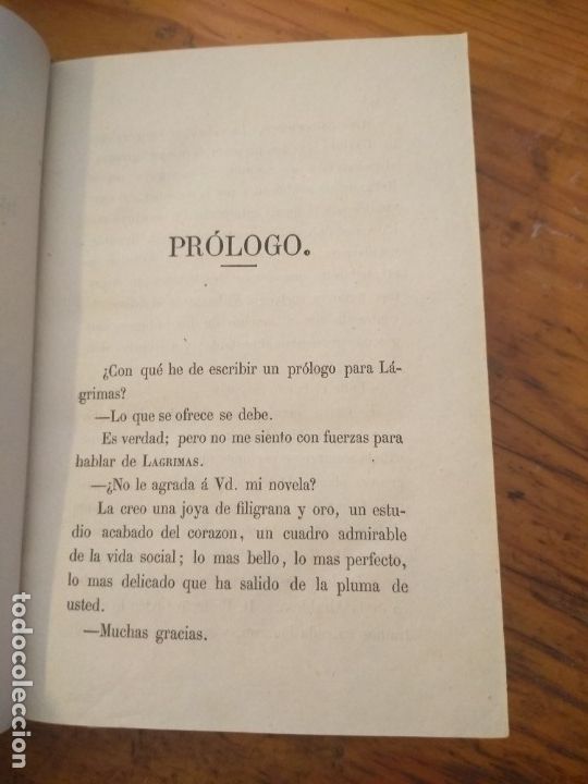 Libros antiguos: FERNAN CABALLERO. L&Aacute;GRIMAS, 1862. - Foto 4