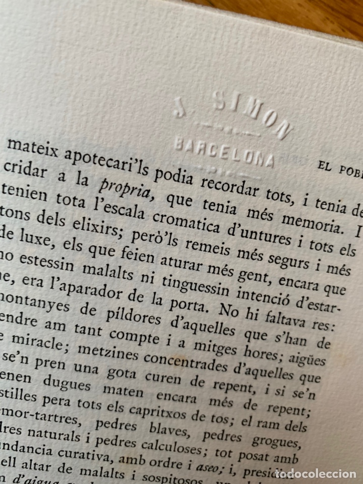 Libros antiguos: L- El Poble Gris, Santiago Rusi&ntilde;ol - Foto 4