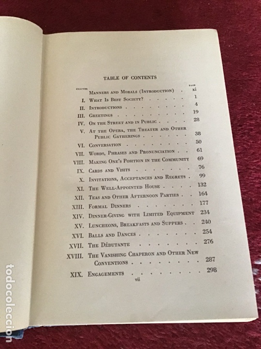 Libros antiguos: Etiquette. Etiqueta. Emily Post 1928 - Foto 6