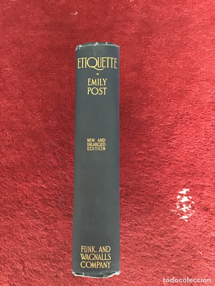 Libros antiguos: Etiquette. Etiqueta. Emily Post 1928 - Foto 7