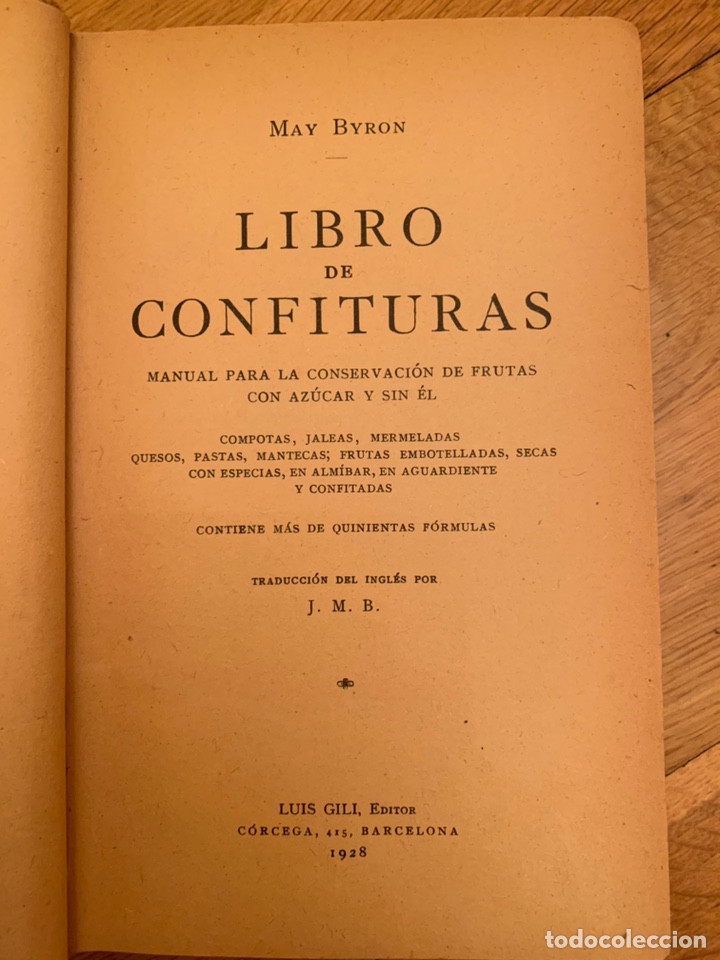 Libros antiguos: L-Libro de confituras MAY BYRON 1928 - Foto 3