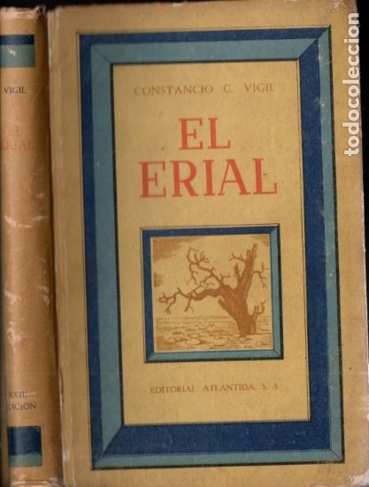 Libros antiguos: CONSTANCIO VIGIL : EL ERIAL (ATL&Aacute;NTIDA, 1946) - Foto 1