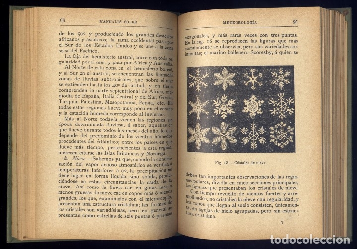 Libros antiguos: ARCIMIS Y WERLE, Augusto.  Meteorolog&iacute;a.  S.a. (1904). - Foto 3