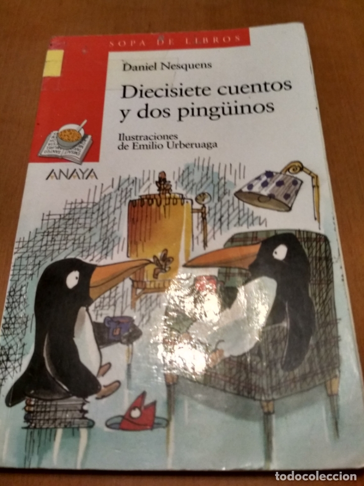 Libros antiguos: Diecisiete cuentos y dos ping&uuml;inos - Foto 1