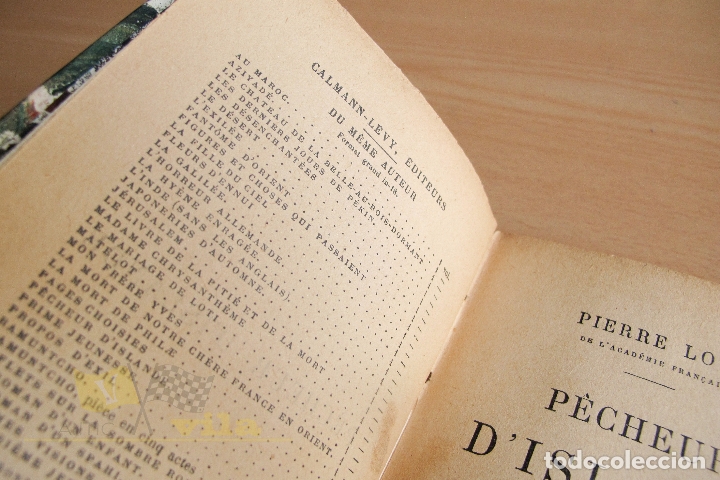Libros antiguos: P&egrave;cheur DIslande - Pierre Loti - En Franc&eacute;s - Foto 6
