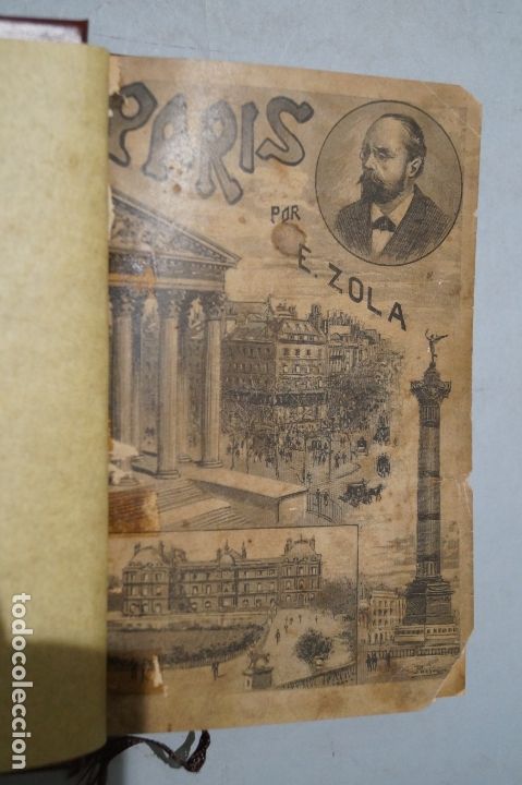 Libros antiguos: PARIS. E. ZOLA. 1898 - Foto 3