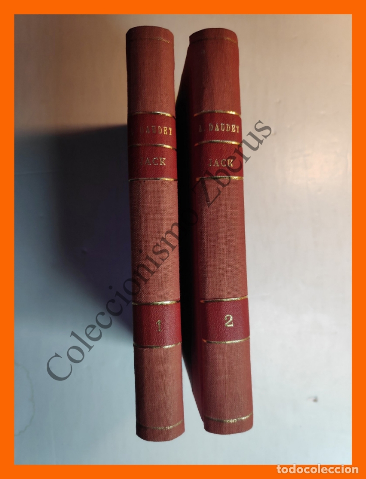 Libros antiguos: Jack - Alfonso Daudet - Foto 1