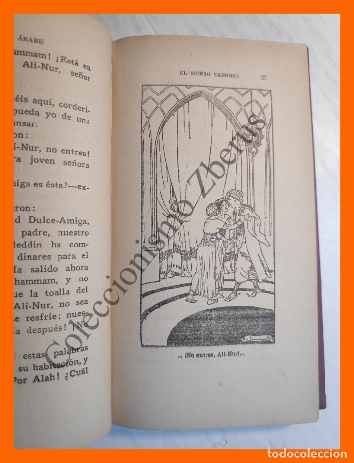 Libros antiguos: EL HURTO Sabroso. novela arabe - Foto 2