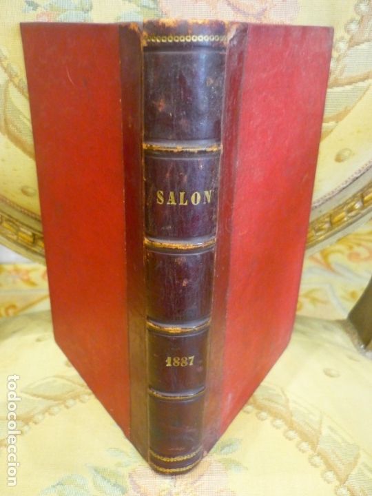 Old books: SAL&Oacute;N DE 1.887. CAT&Aacute;LOGO ILUSTRADO DE PINTURA Y ESCULTURA.