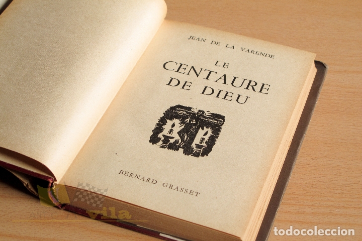 Libros antiguos: Le centaure de dieu - Jean de la Varende - 1938 - En Franc&eacute;s - Foto 5
