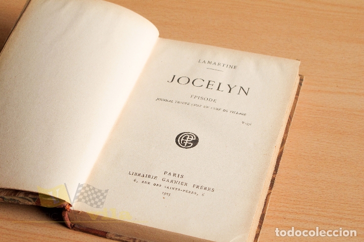 Libros antiguos: Jocelyn - Lamartine - 1925 - Foto 5