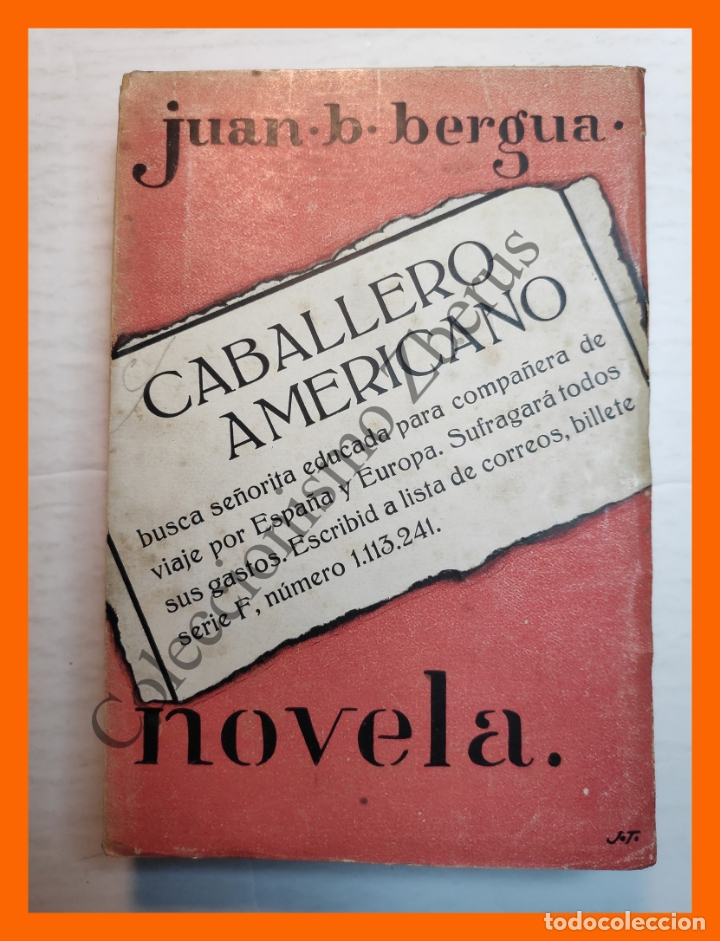 Libros antiguos: Caballero Americano - Juan B. Bergua - Foto 1