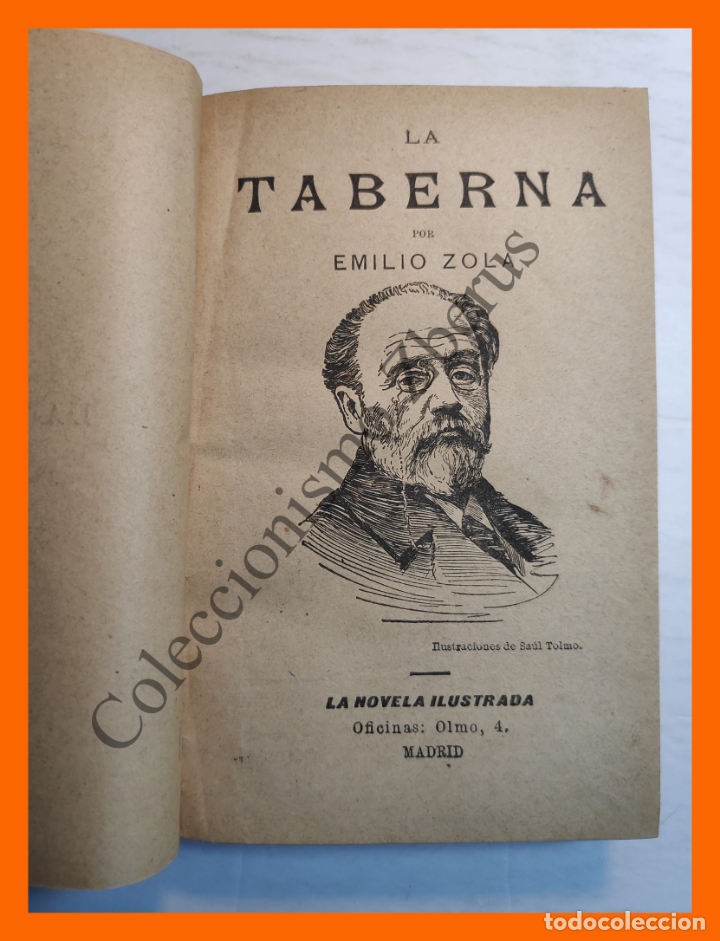 Libros antiguos: La Taberna - Emilio Zola - Foto 2