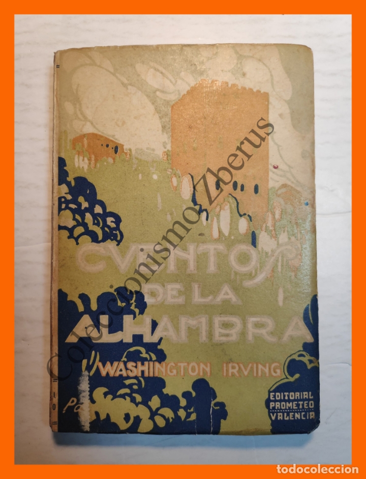 Libros antiguos: Cuentos de la Alhambra - Washington Irving - Foto 1