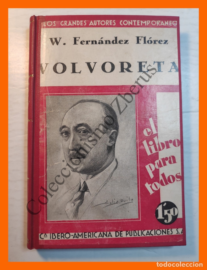 Libros antiguos: Volvoreta - W. Fernandez Florez - Foto 1