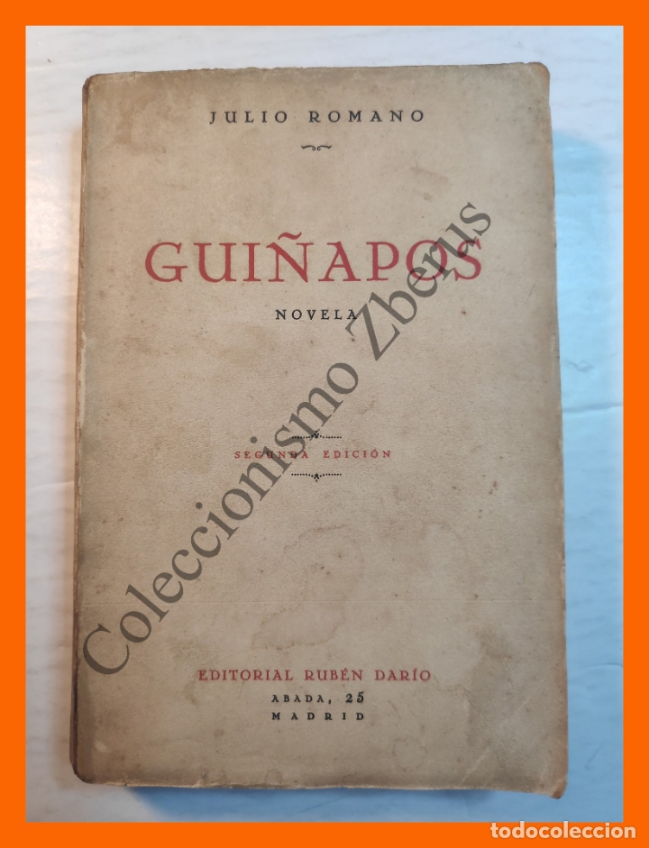 Old books: Gui&ntilde;apos - Julio Romano (Seud&oacute;nimo de Hipolito Gonzalez y Rodriguez de la Pe&ntilde;a)