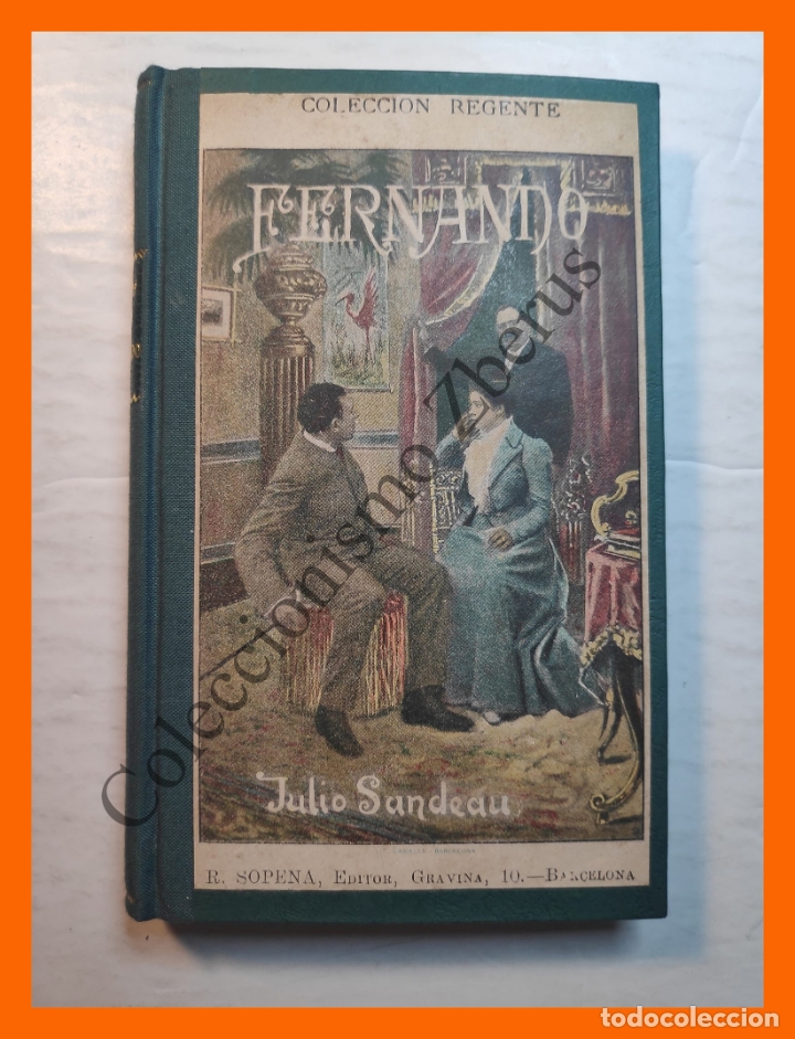 Libros antiguos: Fernando - Julio Sandeau - Foto 1