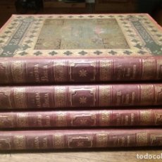 Libros antiguos: LA SAGRADA BIBLIA 1883, 4 TOMOS TAPAS DORADAS. Lote 178231575
