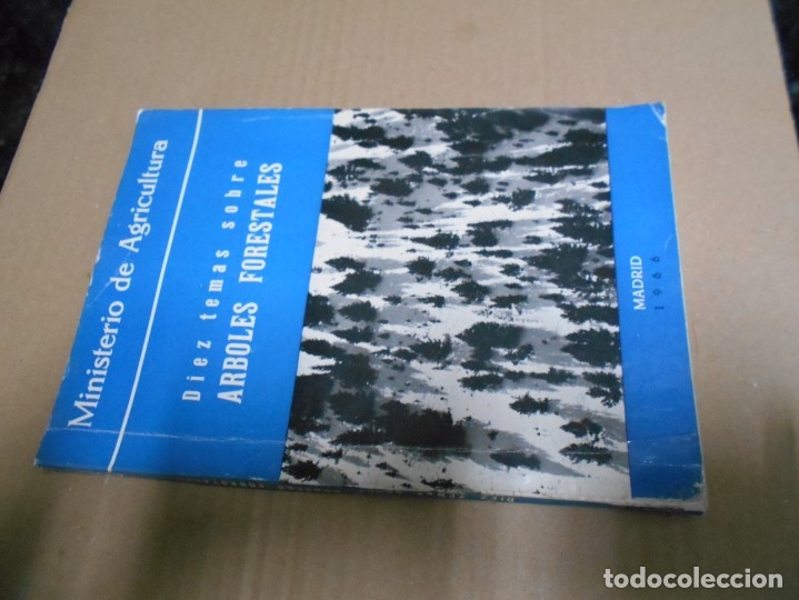 Old books: libro de  diez temas sobre arboles forestales