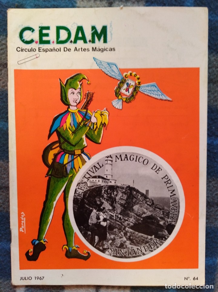 Libros antiguos: C.E.D.A.M Almanaque de magia 1967 (449) - Foto 1