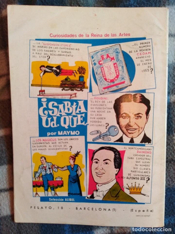 Libros antiguos: C.E.D.A.M Almanaque de magia 1967 (449) - Foto 3