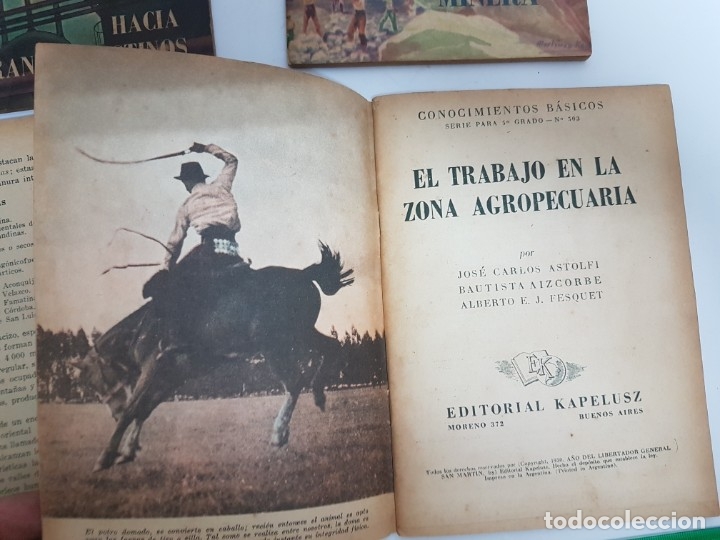 Libros antiguos: LOTE 4 LIBROS ESCULA ARGENTINA. - Foto 9