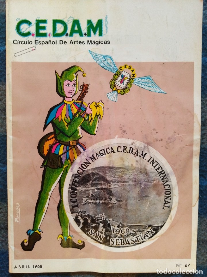 Libros antiguos: C.E.D.A.M Almanaque de magia 1968 (449) - Foto 1