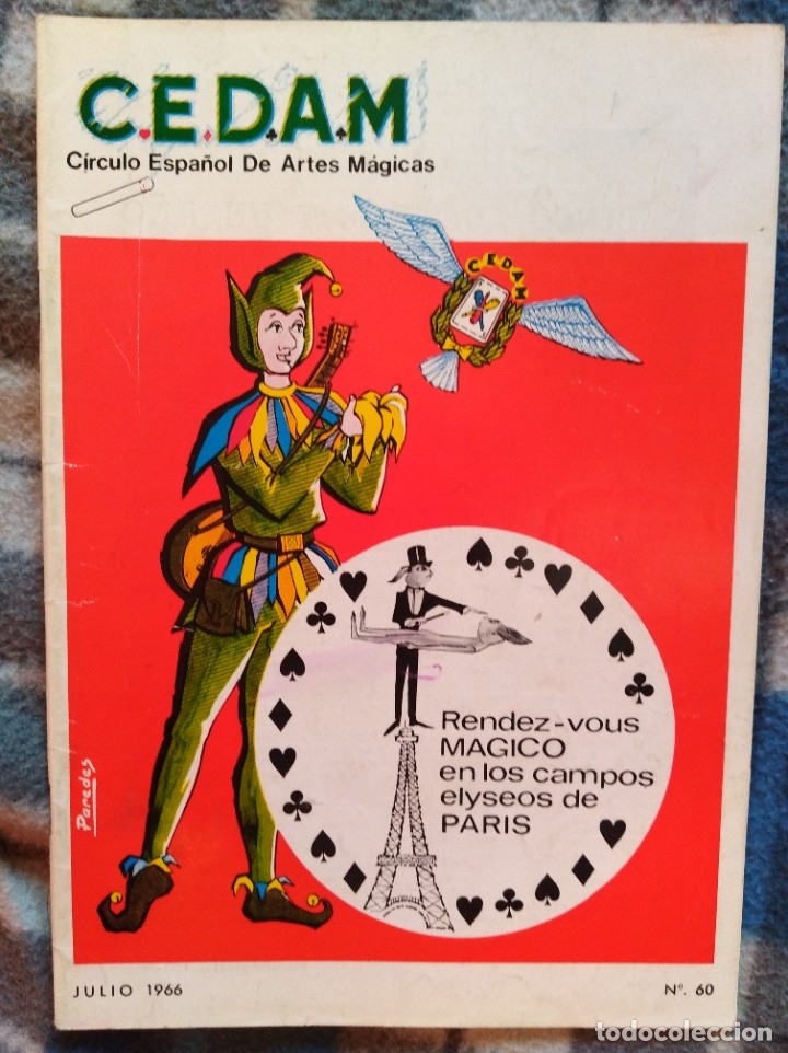 Libros antiguos: C.E.D.A.M Almanaque de magia 1966 (449) - Foto 1