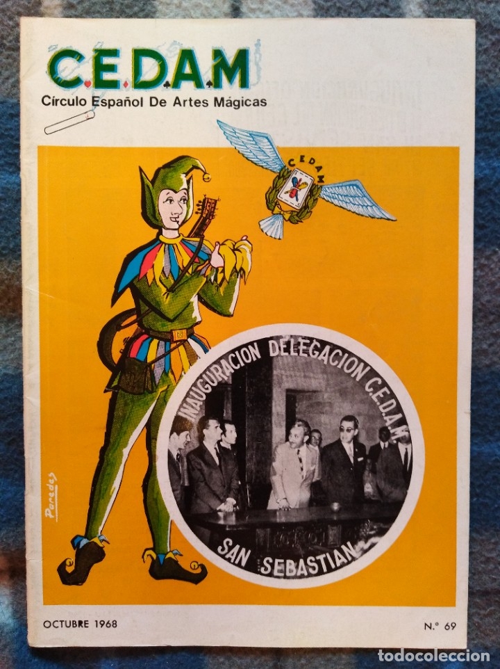 Libros antiguos: C.E.D.A.M Almanaque de magia 1968 (449) - Foto 1