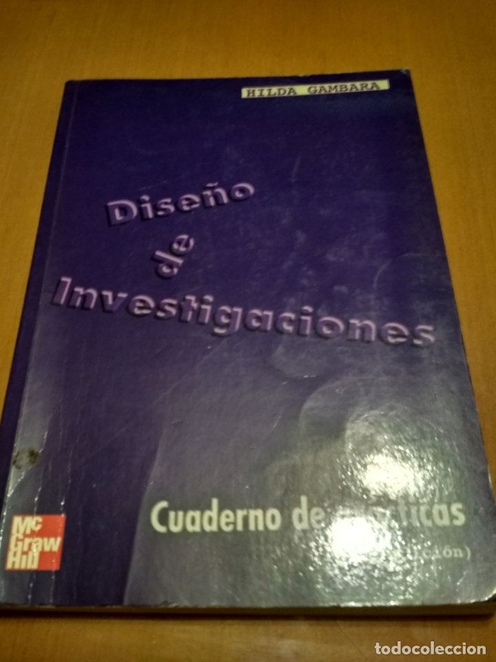 Libros antiguos: Dise&ntilde;o de investigaciones - Foto 1