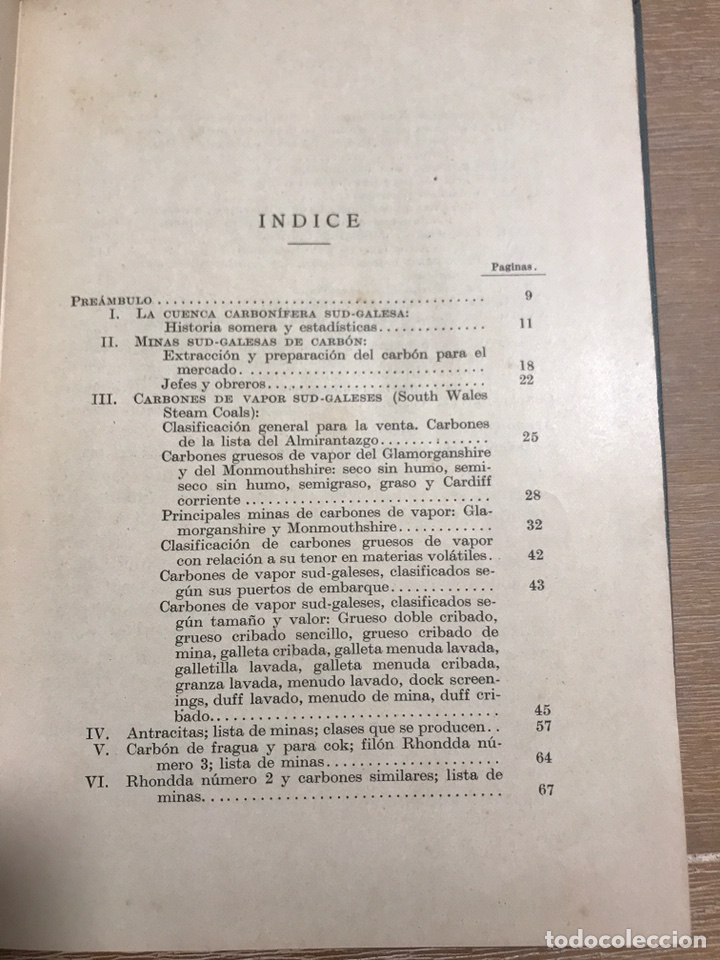 Libros antiguos: Manual del comprador de carbones cardiff y otros - Foto 3