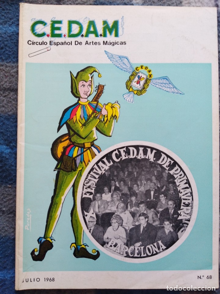 Libros antiguos: C.E.D.A.M Almanaque de magia 1968(449) - Foto 1