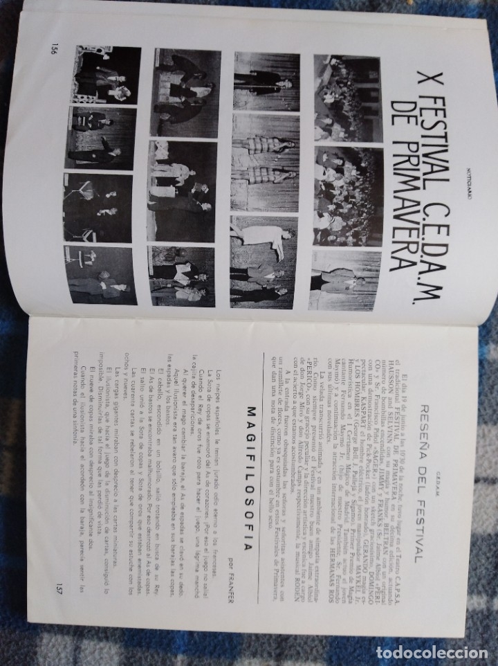 Libros antiguos: C.E.D.A.M Almanaque de magia 1968(449) - Foto 2