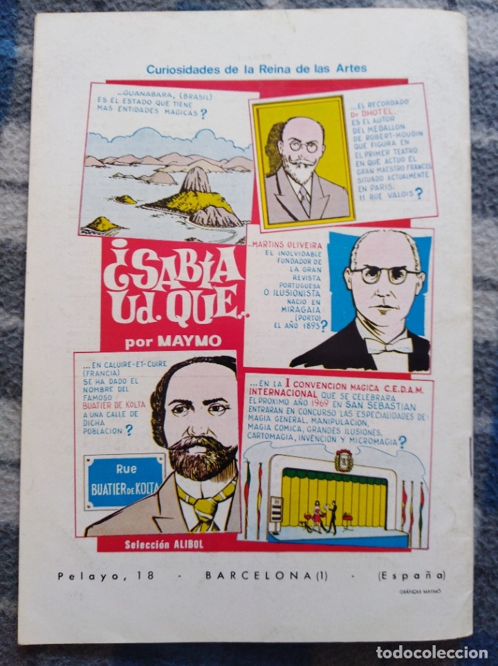 Libros antiguos: C.E.D.A.M Almanaque de magia 1968(449) - Foto 3