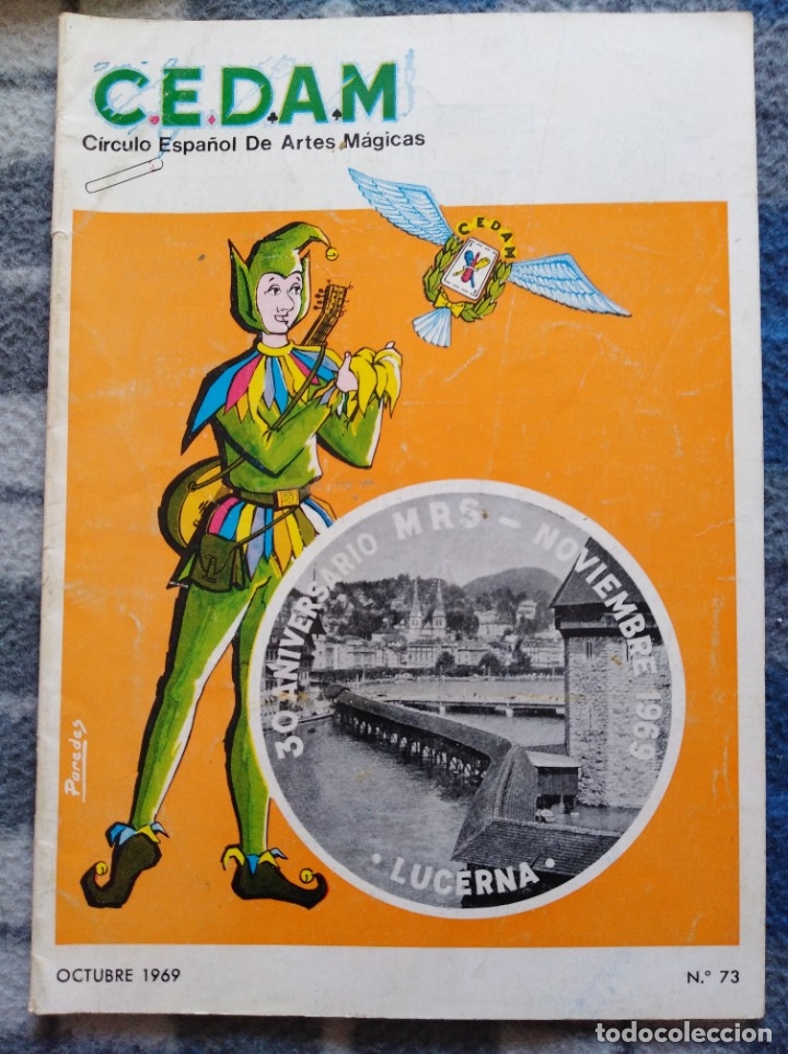 Libros antiguos: C.E.D.A.M Almanaque de magia 1969 (449) - Foto 1