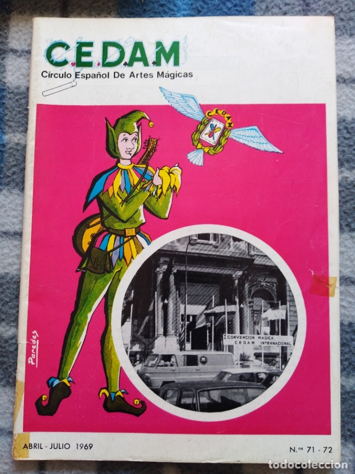 Libros antiguos: C.E.D.A.M Almanaque de magia 1969 (449) - Foto 1