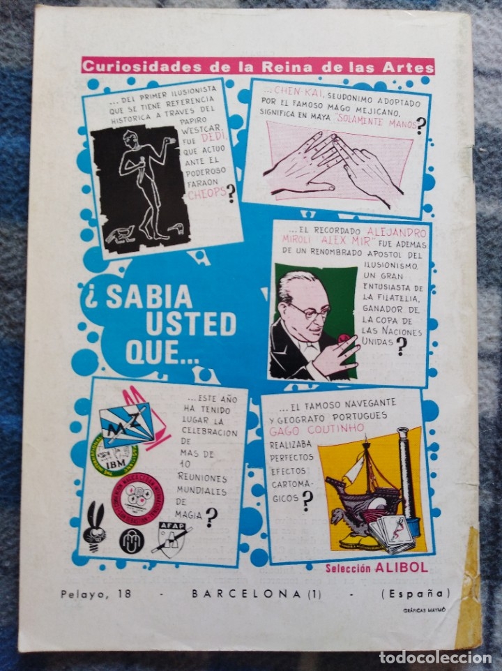 Libros antiguos: C.E.D.A.M Almanaque de magia 1969 (449) - Foto 3