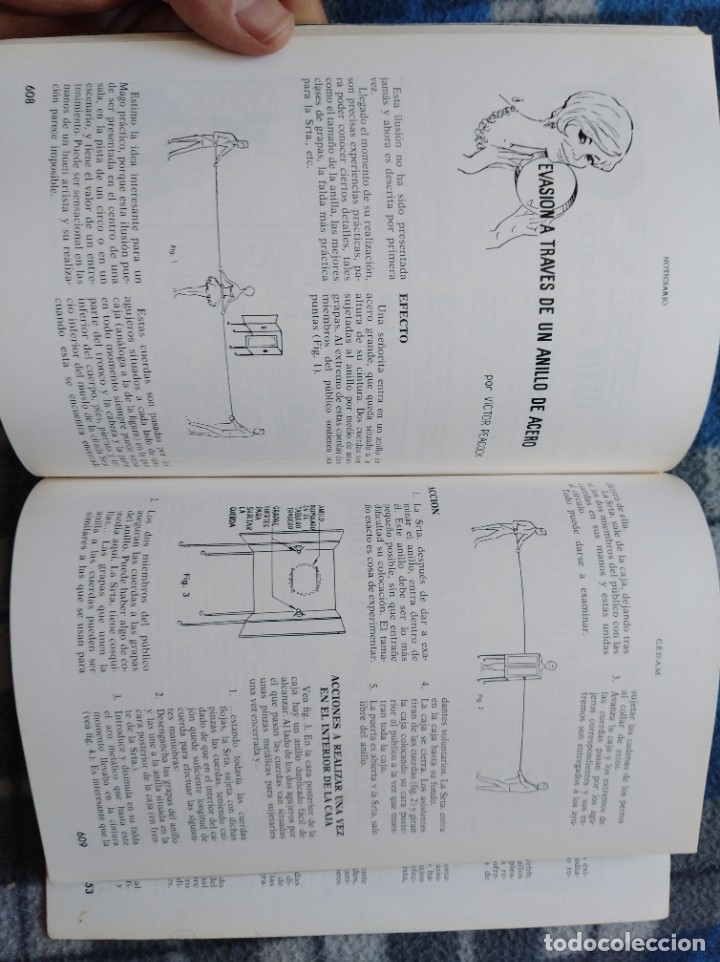 Libros antiguos: C.E.D.A.M Almanaque de magia 1966 (449) - Foto 2
