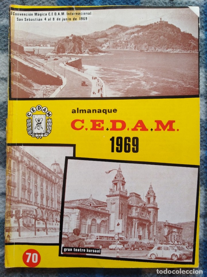 Libros antiguos: C.E.D.A.M Almanaque de magia 1969 (449) - Foto 1