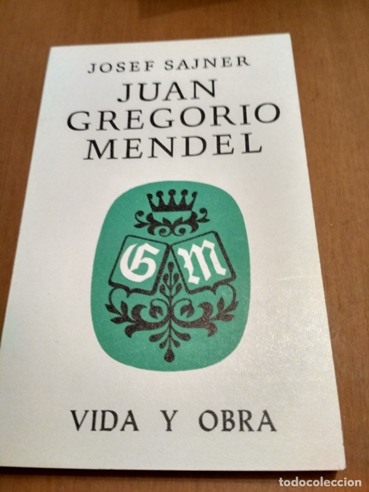 Libros antiguos: Juan Gregorio Mendel - Foto 1