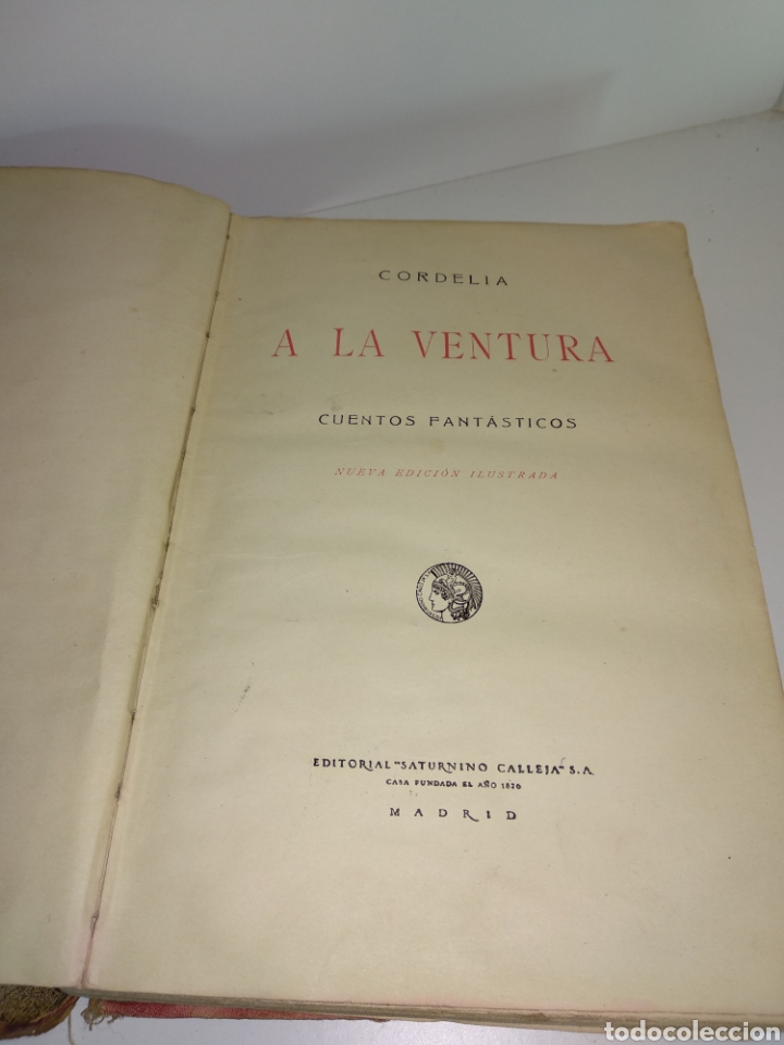 Libros antiguos: Biblioteca Perla n&uacute;mero XV, A la Ventura - Foto 1